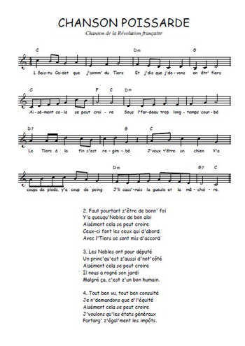 Chanson poissarde